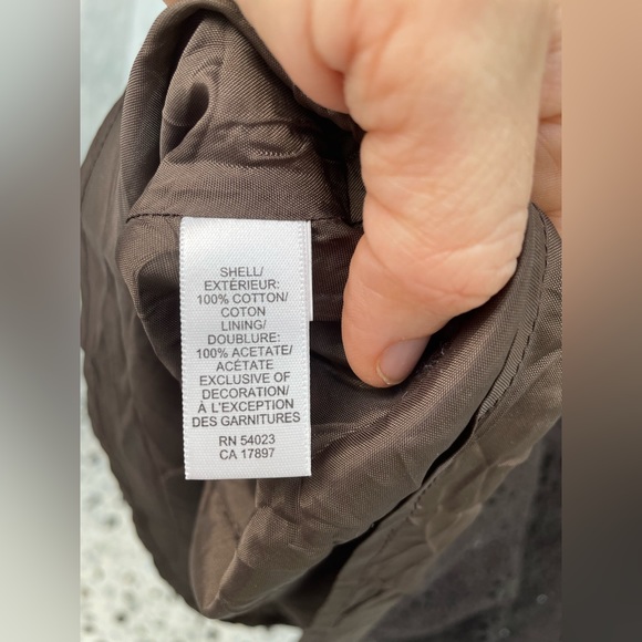 Banana Republic Strapless Chocolate Brown Eyelet Cotton Dress, size 2 - Picture 9 of 11